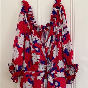 Saloni Midi Dress with tags